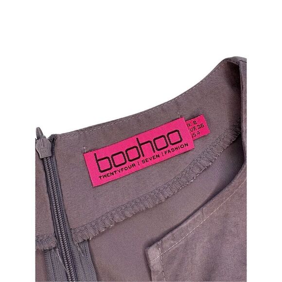 Boohoo lace up clay colored sleeveless jumpsuit - 4 - Picture 3 of 11